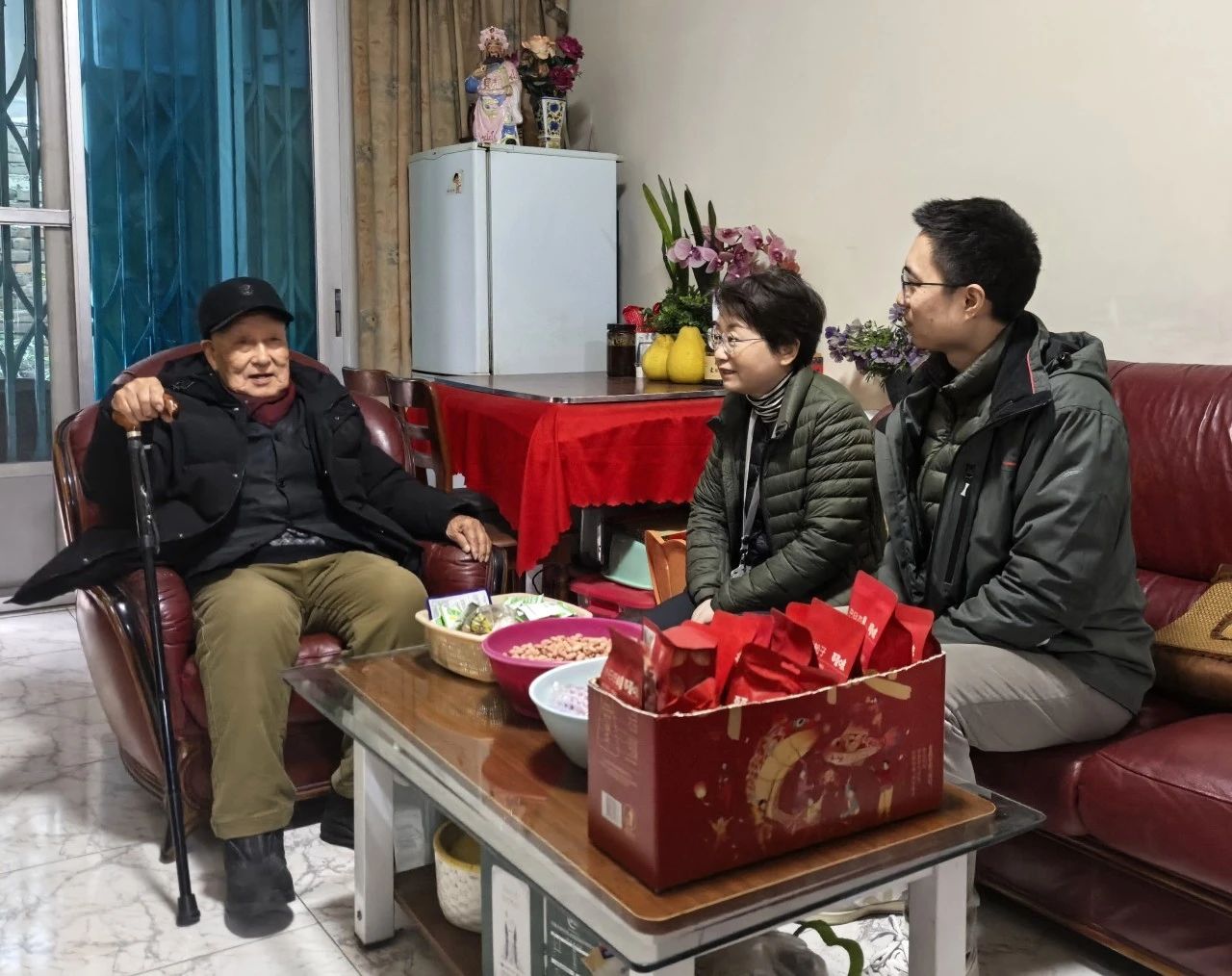 心系老同志 佳節(jié)暖人心|四威科技開(kāi)展春節(jié)前夕走訪(fǎng)慰問(wèn)老干部活動(dòng)